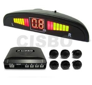 6 Sensor Front and Rear Audio Buzzer with LED Display Kit SB316-6