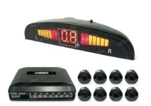 8 Sensor Front and Rear Audio Buzzer LED Display Sensor Kit SB316-8