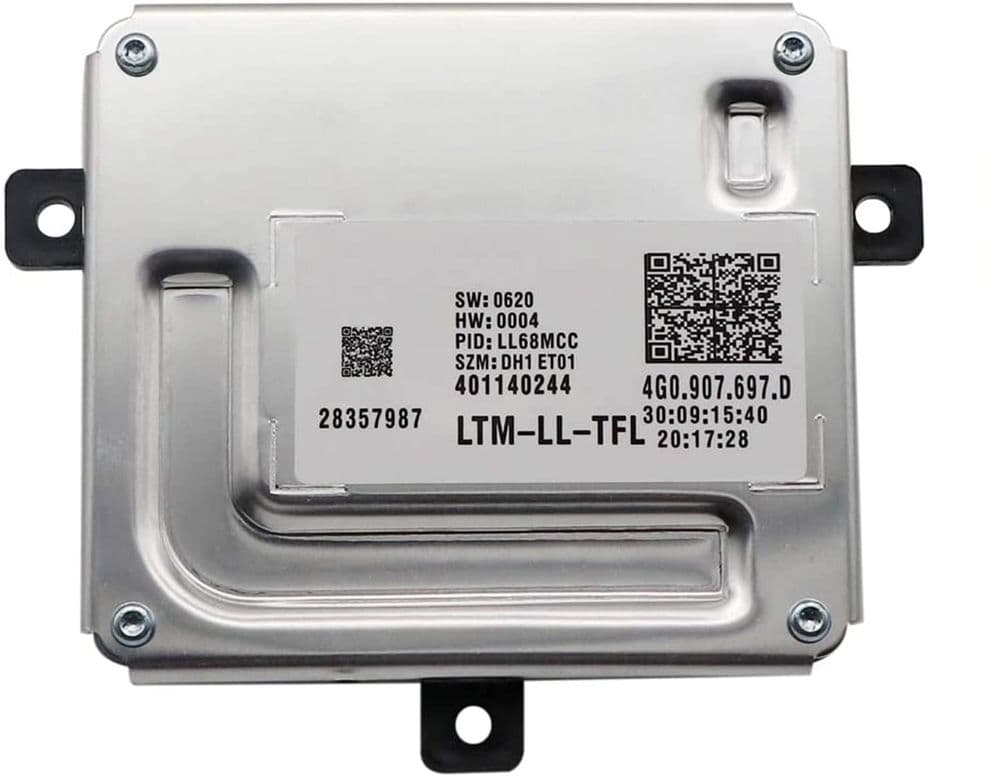 Audi LED DRL Daytime Running Lights Control Unit Module 4G0907697D