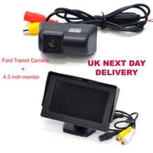 FORD TRANSIT REAR VIEW REVERSING CAMERA WITH 4.3" Digital TFT LCD Colour Monitor