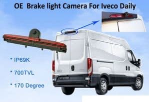 IVECO Daily Van 2011-2014  Rear View Reversing High Level Brake Light Camera with /without Monitor