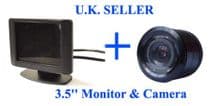 Video Parking Reversing kit 3.5" LCD & Nightview Camera