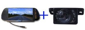 Video Parking Reversing kit 7 '' LCD Nightview Camera