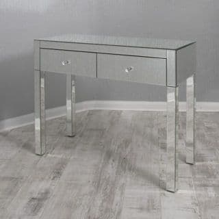 2 Drawer Mirrored Dressing Table