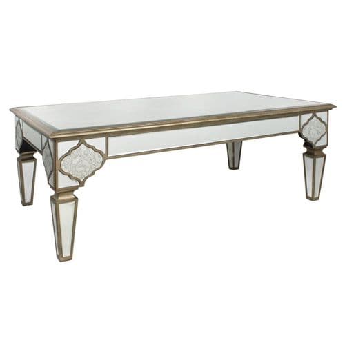 Egyptian Mirrored Coffee Table