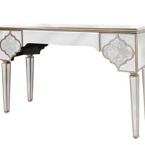 Egyptian Mirrored Console Table