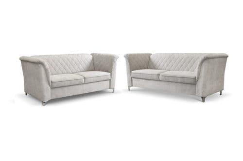 Sotos Sofa Set - Light Grey