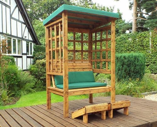 Two Seater Arbour Green