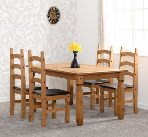 Vaux Dining Table Set with Chairs