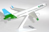 Airbus A321 Level Airlines Austria Snap Fit Collectors Model Scale 1:200 E