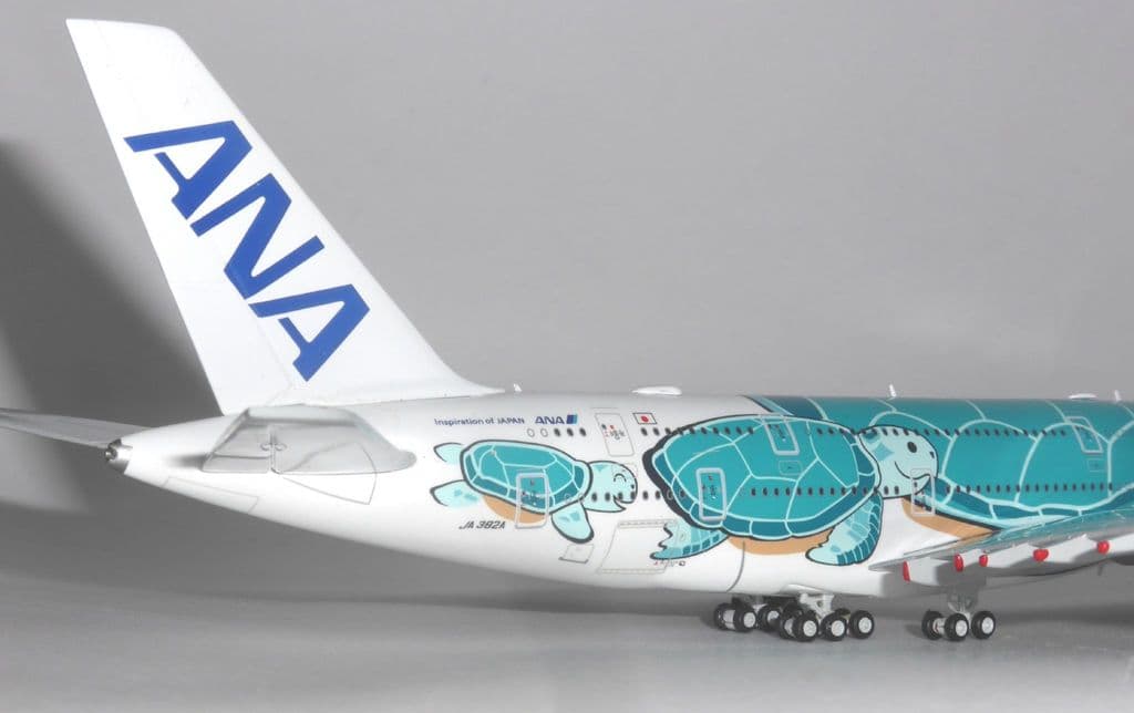 Airbus A380 ANA All Nippon Airways JC Wings Model Scale 1 400 