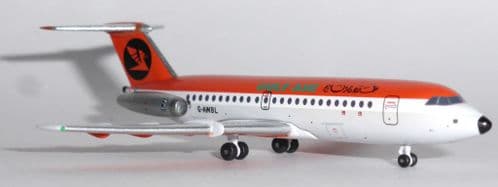 BAc 1-11-400 Gulf Air - Cambrian Hybrid Collectors Model Scale 1:400 G-AWBL  E