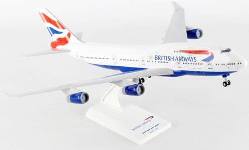 Boeing 747-400 British Airways Chatham Dockyard Resin Skymarks Model Scale 1:200 SKR304 E