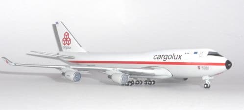 Boeing 747-400 Cargolux Retro Livery Herpa Collectors Model Scale 1:500 534864 E