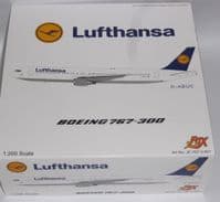 Boeing 767-300 Lufthansa JFox Diecast Metal Model Scale 1:200 JF-767-3-001  E