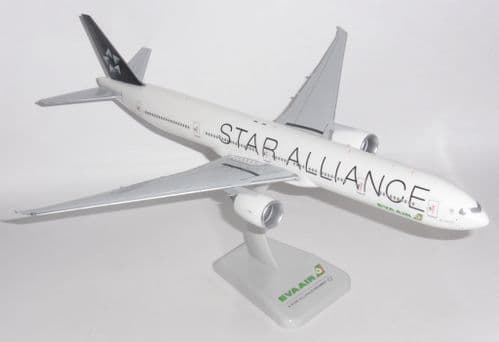 Boeing 777-300 EVA Air Taiwan Star Alliance Hogan Collectors Model Scale 1:200 E