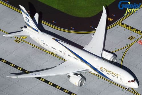 Boeing 787-9 El Al Israeli Airlines Gemini Jets Diecast Collectors Model Scale 1:400 GJELY1904 E