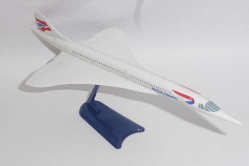 Concorde BA British Airways Snap Fit Wooster Collectors Model Scale 1:250 E