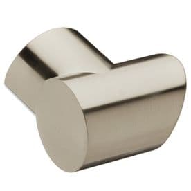 Fusion Brushed Nickel Right Hand Horizontal Turn for Landing Handrail