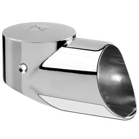 Fusion Chrome Landing  Connector for Newel to Handrail