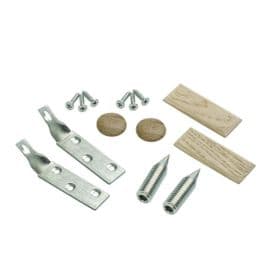 Handrail to Newel Post Fixing Kit for Raked Staircase