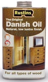 Rustins Danish Oil 1ltr Quality Furniture Protection