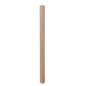 Solid White Oak 1100mm Square Edge Spindle Baluster 32x32mm