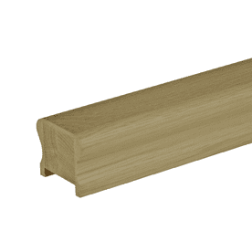 Solid White Oak HDR Handrail 41mm Groove and Fillet Strip