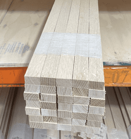 Solid White Oak Sawn Strips 13x27mm for Profiles & Mouldings (Pack of 20)