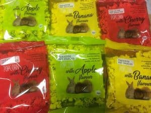 Paradise Small Animal Popcorn Treats 18g x 24 packs