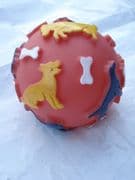 Red/Blue Ball with Bones