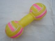 Yellow & Pink Dumbell